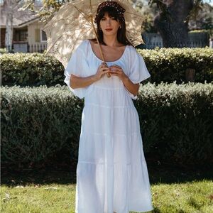 Whimsy + Row White Maxi Dress
